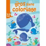 Livre de coloriage - hemma - baleines - 192 pages - d�s 3 ans - mixte