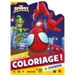 Livre de coloriage - hemma - marvel spidey - avec stickers - d�s 4 ans - mixte