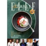 Livre de cuisine - solar - elle � table - 25 ans - 50 chefs - 120 recettes