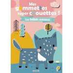 Livre de gommettes - hemma - mes gommettes super chouettes - b�b�s animaux - 298x211 mm