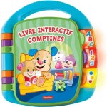 Fisher - price - livre interactif comptines - livre bb - 6 mois et + cdh39