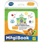 Livre interactif magibook - vtech - je d�couvre l�cole maternelle - niveau 1 - 32 pages illustr�es