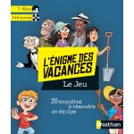 Livre - nathan - livre - nathan - jeu : 20 enqu�te � r�soudre en �quipe - l�nigme des vacances - de 7 ...