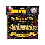 Livre dor anniversaire