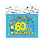 Livre dor anniversaire 60 ans