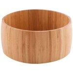 Livwise point virgul saladier rond bamboo - 25 cm - fsc