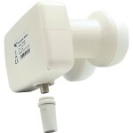 Lnb monobloc single 6° triax tmb 002 - triax - triax hd - facteur de bruit 0. 3 db Lnb monobloc single 6° triax tmb 002 - triax - triax hd - facteur de bruit 0. 3 db
