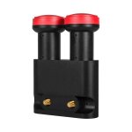 Lnb monobloc twin - megasat - diavolo - double tête - 2 sorties - résistance intempéries Lnb monobloc twin - megasat - diavolo - double tête - 2 sorties - résistance intempéries