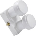 Lnb simple monobloc - smart - tms6 - 2 satellites - 1 abonné - noir Lnb simple monobloc - smart - tms6 - 2 satellites - 1 abonné - noir