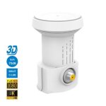 Lnb single high gain 70 db - fact. bruit 01db full hd 4k tntsat astra fransat