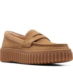 Loafers clarks marron femme - torhill penny loafers - cuir - cl26171956 Loafers clarks marron femme - torhill penny loafers - cuir - cl26171956