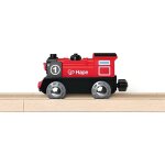 Locomotive en bois �l�ctrique - hape - avec lampe frontale et inversion de sens