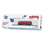 Locomotive diesel - m�rklin - 36218 - rouge trafic - d�codeur mfx - 2 essieux moteurs