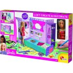 Loft à monter et à décorer éco responsable - barbie - en carton rigide avec poupéé barbie - lisciani Loft à monter et à décorer éco responsable - barbie - en carton rigide avec poupéé barbie - lisciani