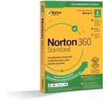 Logiciel antivirus - symantec - norton 360 standard - 10go - 1 poste - protection multi - plateforme