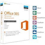 Logiciel de bureautique - microsoft - office 365 personnel - 1 to de stockage - pc et mac - tlchargement ...