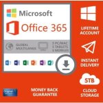 Logiciel utilitaire - microsoft - office 365 home - 5 utilisateurs - tlchargement - windows 10