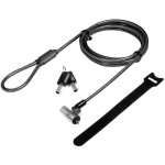 Antivol pour ordinateur portable - logilink - verrouillage � cl� - c�ble extra - robuste - 2 cl�s - noir ...