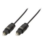 Cble audio numrique optique - logilink - ca1009 - 3m - fibre optique - noir