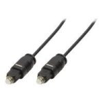 Cble audio numrique optique - logilink - toslink (m) - toslink (m) - 2m - noir