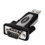 Adaptateur usb vers s�rie - logilink - usb 2. 0 - noir - garantie 2 ans