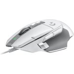 Souris gaming filaire logitech g502 x - blanc - switchs hybrides optiques / mcaniques lightforce