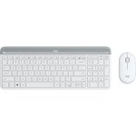 Clavier sans fil - logitech - mk470 - qwertz - blanc - rf sans fil