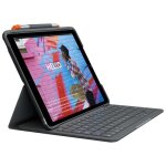 Clavier slim folio - logitech - qwertz allemand - bluetooth - graphite - compatible ipad