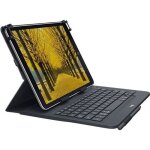Logitech universal clavier et tui sans fil bluetooth 3. 0 german qwertz pour apple ipad 2 ipad with ...
