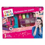 Loisirs cratifs - no name - bracelets sequin creamania girl - blanc - mixte - a partir de 6 ans