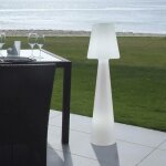 Lampe de sol dext�rieur - new garden - lola - h110cm - ip65 - blanc