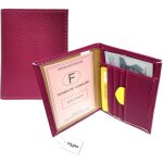 Loluna� etui porte carte identit� permis conduire - carte bancaire vital navigo fid�lit� - format compact ...