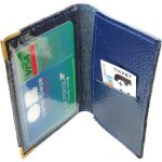 Loluna porte carte crdit simple 1  2 carte ? compact plat en cuir ? pour carte navigo visite fidlit ...