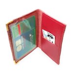 Loluna porte carte crdit simple 1  2 carte ? compact plat en cuir ? pour carte navigo visite fidlit ...