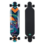 Longboard - schildkrot - 41 coolchimp - mixte - bois drable et aluminium - glisse urbaine
