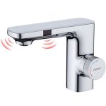Lonheo robinet automatique infrarouge mitigeur lavabo  double induction robinet chrom  eau chaude ...