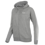 Lonsdale london veste sweat gris a capuche femme