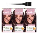 Loral paris casting crme gloss 423 maron chataigne coloration semi - permanente sans ammoniaque lot ...