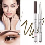 Crayon sourcils - loreal - brow artist high contour - 107 cool brunette - 2 - en - 1 crayon + highlight ...