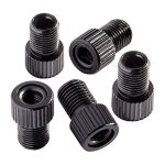 Lot de 10 adaptateurs raccord valve presta / standard zefal - noir - accessoire vlo