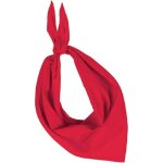 Bandanas - k - up - lot de 10 - rouge - taille unique - 80% polyester / 20% coton