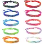 Lot de 10 bracelets tress�s multicolores - bracelets damiti� tress�s color�s - bracelets pour enfants ...