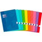 Lot de 10 cahiers piqu 17 x 22cm quadrill 5x5 96 pages 90g coloris alatoires
