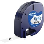 Lot de 10 cassettes à ruban pour dymo letratag lt - 100h lt - 100t qx50 xr - 12mm x 4m - noir sur blanc ... Lot de 10 cassettes à ruban pour dymo letratag lt - 100h lt - 100t qx50 xr - 12mm x 4m - noir sur blanc ...