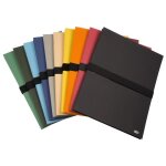 Chemises sangle extensible - oxford - lot de 10 - 24x32 cm - couleurs assorties - carton fort 10 / 10�me ...