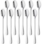Cuill�re - netboat - lot de 10 - acier inoxydable - long manche - durable et solide
