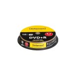 Lot de 10 dvd + r dl intenso 8. 5 go 8x - spindle