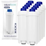 Lot de 10 filtres  eau aquafloow longi pour cafetire delonghi magnifica ecam esam