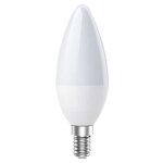 Lot de 10 petites ampoules led en forme de flamme culot edison  vis e14 5 w (quivalent 40 w) lumire ...