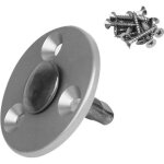 Pitons télescopiques en inox pour plage en bois - linxor - lot de 10 - longueur 40mm - gris Pitons télescopiques en inox pour plage en bois - linxor - lot de 10 - longueur 40mm - gris